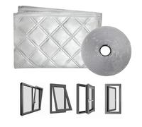 Kit di ventilazione per finestre, facile da installare, barriera | Climatizzatore mobile per finestre interne piovose estive finestra mare per tubo da 13 a 15 cm camera da letto soggiorno