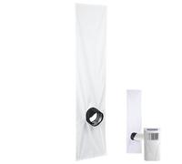 Kit di ventilazione per finestre, panno impermeabile per condizionatore d'aria, kit di ventilazione per finestre AC | Guarnizione per finestra AC con cerniera e adesivo, barriera per aria