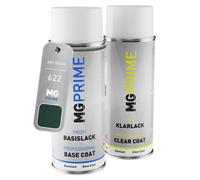 Kit di Vernice bomboletta spray per Isuzu 622 G203 P902 0 Cypress Green Mica