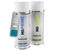 Kit di Vernice bomboletta spray per Peugeot P3SD Bleu Bermudes Bermuda Blue