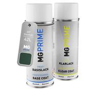 Kit di Vernice bomboletta spray per Vauxhall 42L 377 Cypress Green Metallic