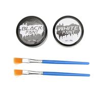 Kit di Vernice per il Corpo dello Scheletro del Cranio - Trucco Cosmetico Bianco Sicuro per Cosplay Halloween, Facile Applicazione Accessori Festival Rimovibili Pagliacci, Vampiri, Zombi Speciali