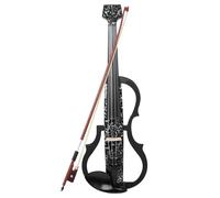 Kit Di Violino Professionale Violino Elettroacustico Senza Testa Violino Silenzioso In Fibra Di Carbonio Violino Elettronico Per Adulti Di Livello Professionale(J)