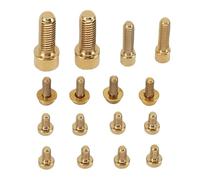 Kit di Vite Hardware a Leva del Freno, Vite per Le Virgole Freno Robuste per Il Ciclo (Gold)