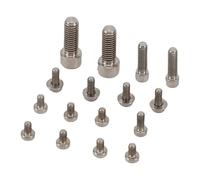 Kit di Vite Hardware a Leva del Freno, Vite per Le Virgole Freno Robuste per Il Ciclo (Ti Colore)