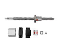 Kit di viti a ricircolo di sfere laminato 1204 con supporto finale BK BF e attacco per il dado, set di viti a ricircolo di sfere in acciaio ad alta precisione per macchine CNC e (1204-100)