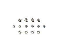 KIT DI VITI COMPLETO PER GINOCCHIERA X-FRAME LEATT 4018663090 TAGLIA-UNICA NERO
