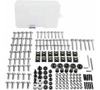 Kit di Viti e Dadi in Acciaio per cupolino e Parabrezza per Honda CBR 650F CBR650F 2014 2015 2016 2017 2018 Viti per cupolino Completo Moto 177 Pezzi