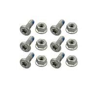 Kit Di Viti Per Corona Rfx Race M8X25MM - 6 Unità Per Moto Ricambi