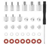 Kit di viti per SSD M.2, 30 Pz M2 M2.5 M3 Viti per Laptop Computer Portatile PC Notebook, adatte alla scheda madre ASUS MSI Gigabyte NGFF, Compatibile con HP Dell