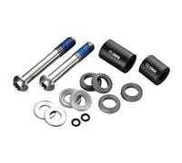 Kit di viti Sram Postmount 20 S (Av 180/arr 160) Titanium T25 (Cps) Argenté
