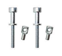 Kit di viti tendicatena e regolatore catena da 2 pezzi adatto for motosega 028 038 MS380 MS 380, pezzo di ricambio for utensile di ricambio