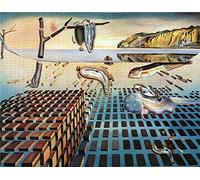 Kit Diamond Painting Art per Adulti Bambini, Dipinti Famosi di Salvador Dali - Memoria Eterna Fai da Te Strass Ricamo 5D Punto Croce Punto Croce Arti Mestieri per la Decorazione Domestica 40×50 cm
