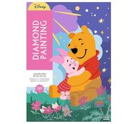 Kit diamond painting Disney officiel - Winnie l'Ourson: Réalisez un magnifique tableau en diamants !