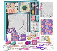Kit diario fai-da-te da 2 pezzi - Regali per ragazze di 8 9 10 11 12 13 14 anni - Idee regalo di compleanno per ragazze - Arti e mestieri per bambini adolescenti
