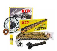 Kit DID Prof 520 chain rear/front sprocket Moto Morini Xcape 650 2022-2023