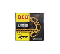 KIT DID TRASMISSIONE BY SGR PER HONDA 650 CBR RA ABS 2024 +2 DENTI