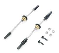 Kit differenziale anteriore e posteriore in metallo 4WD/6WD adatto for WPL B14 B16 B24 C14 C24 MN D90 RC Car Truck Parti di aggiornamento Asse differenziale Sostituzione(4WD)