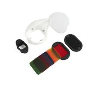 Kit Diffusore Flash Softbox Riflettore Griglia A Nido D'Ape Gel Colorati Sfera Magnetica per Luce Soffusa per Speedlight Adatto per MagMod