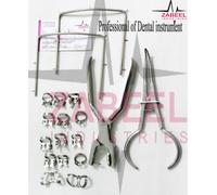 Kit diga in gomma avviamento da 18 pezzi con morsetti punzonati telaio...