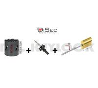 KIT DIMA DI FORATURA PER DEFENDER PROFESSIONALE DISEC CON TAZZA BOSCH DA 52mm