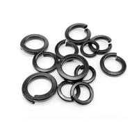 Kit dimensioni mix 1000pz M1.6 M2 .5 M3 M4 M5 M6 M8 Nero GB93 Set di guarnizioni elastiche con rondella bloccaggio a molla