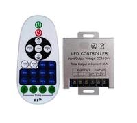 Kit dimmer LED da 360 W con telecomando a infrarossi a 23 tasti per strisce LED monocromatiche da 12-24 V.