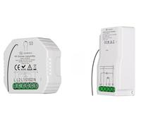 Kit Dimmer RF 433MHz con Trasmettitore e Ricevitore AC 220V Max 300W, Modulo Wireless per Luci LED Dimmerabili, Funzione ON/OFF e Regolazione Luminosità