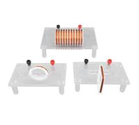 Kit Dimostratore Di Campo Magnetico Set Bobina Solenoide In PVC Trasparente Attrezzatura Da Laboratorio Fisica Distribuzione Corrente Insegnamento Progetti Scientifici Multifunzionali