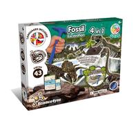 KIT DINOSAURI FOSSILI DA SCAVARE E ASSEMBLARE 4 IN 1 T REX GIOCO EDUCATIVO STEM
