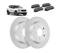 Kit dischi 280mm e pastiglie freno posteriori compatibile con Volvo Xc40 2017+