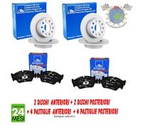 Kit Dischi e Pastiglie Ant+Post ATE per FIAT 500X JEEP RENEGADE