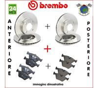 Kit Dischi e Pastiglie Ant+Post Brembo per FORD TRANSIT rb0