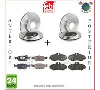 Kit Dischi e Pastiglie Ant+Post Febi per KIA PICANTO tou