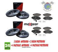 Kit Dischi e Pastiglie Ant+Post Maxgear per RENAULT MEGANE r62 #6z