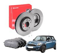 KIT DISCHI E PASTIGLIE ANTERIORI BREMBO MINI COOPER SD F56