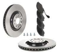 Kit Dischi e Pastiglie Anteriori Brembo per Audi, Seat, Skoda e VW