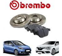 Kit Dischi e Pastiglie Anteriori Brembo Renault Scénic Megane Laguna III