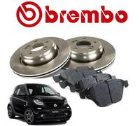 Kit Dischi e Pastiglie Anteriori Brembo Smart ForTwo 451