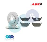 KIT DISCHI E PASTIGLIE ANTERIORI PER VOLKSWAGEN GOLF V TDI