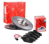 Kit dischi e pastiglie Anteriori Trw Fiat Punto 176