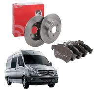 Kit Dischi e Pastiglie Assale Posteriore Brembo Mercedes Sprinter (906)
