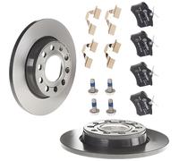 Kit Dischi e Pastiglie Brembo Posteriori Per Audi A4-Vw Passat