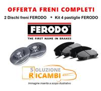 Kit Dischi e Pastiglie Freni ANTERIORI Ferodo CITROEN C4 '04-> 1.6 THP 140