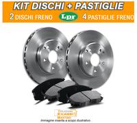 Kit Dischi e Pastiglie Freni ANTERIORI VW Passat Var 2.0 79 KW 107 CV