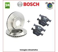 Kit Dischi E Pastiglie Freno Ant Bosch Per Lancia Delta #Hm
