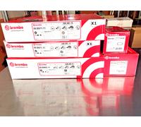 Kit dischi e pastiglie freno ant. e post. Brembo for Audi A6 AVANT 3.0 TDI 180KW