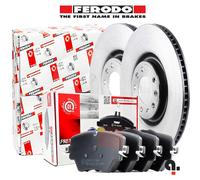 Kit Dischi E Pastiglie Freno Anteriore Ferodo per BMW Serie 1 Mini Cooper S