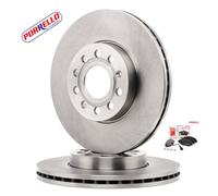 KIT DISCHI E PASTIGLIE FRENO ANTERIORE VW GOLF T-ROC AUDI A3 SKODA OCTAVIA