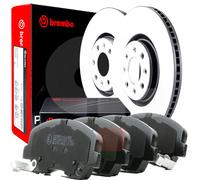 Kit Dischi e Pastiglie Freno Anteriori Brembo Kia Stonic Hyundai Accent i20